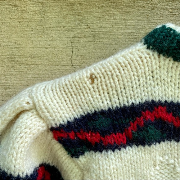 Vintage Skyr Sportswear 100% Wool Sweater - Picture 8 of 10